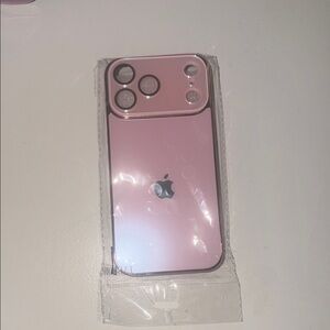 Apple Pink Protective iPhone 17pro max Case with Camera Cover